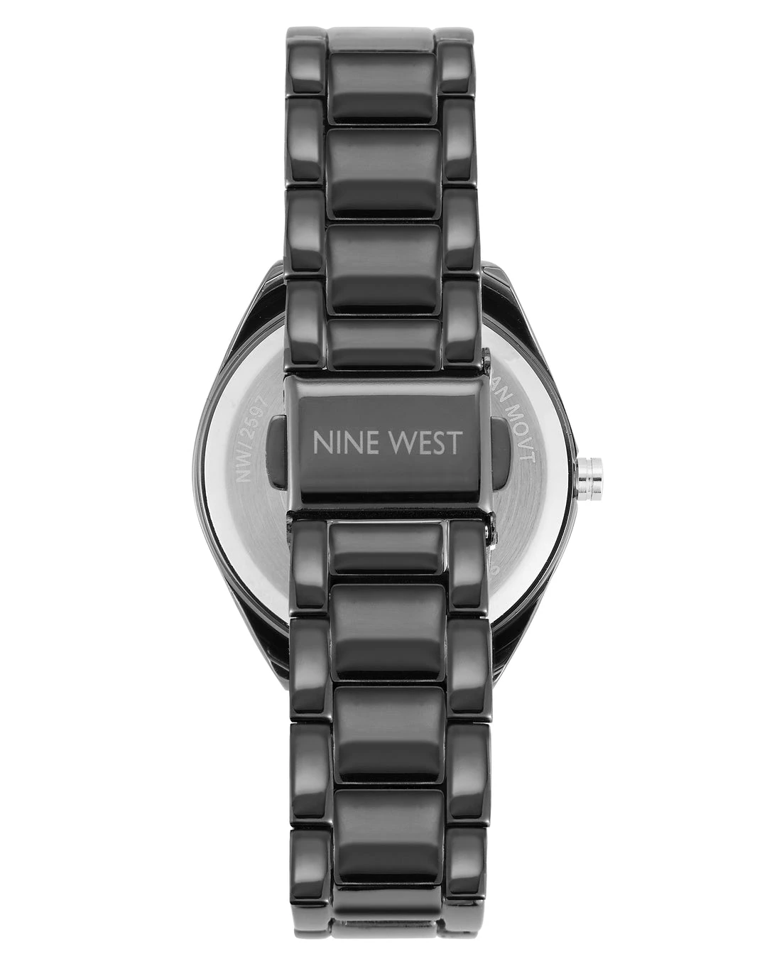Nine West Watches Floral Dial Metal Bracelet Watch Nine West Watches Floral Dial Metal Bracelet Watch