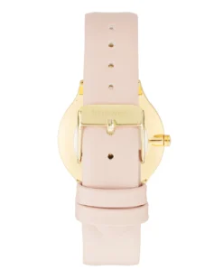 Nine West Watches Stitched Strap Watch