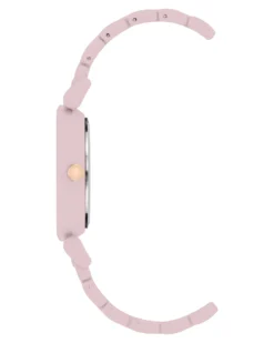 Nine West Watches Rubberized Bracelet Watch