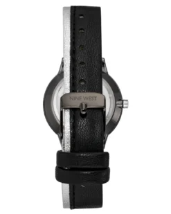 Nine West Watches Contrast Strap Watch