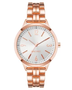 Nine West Watches Polished Bracelet Watch