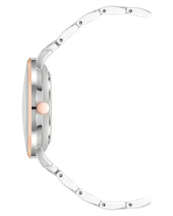 Nine West Watches Embossed Patterned Dial Watch