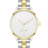 Nine West Watches Embossed Patterned Dial Watch