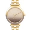 Nine West Watches Two-Tone Bezel Bracelet Watch