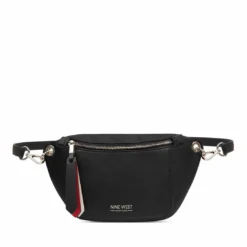 Nine West Handbags Zip It Up Belt Bag - Black