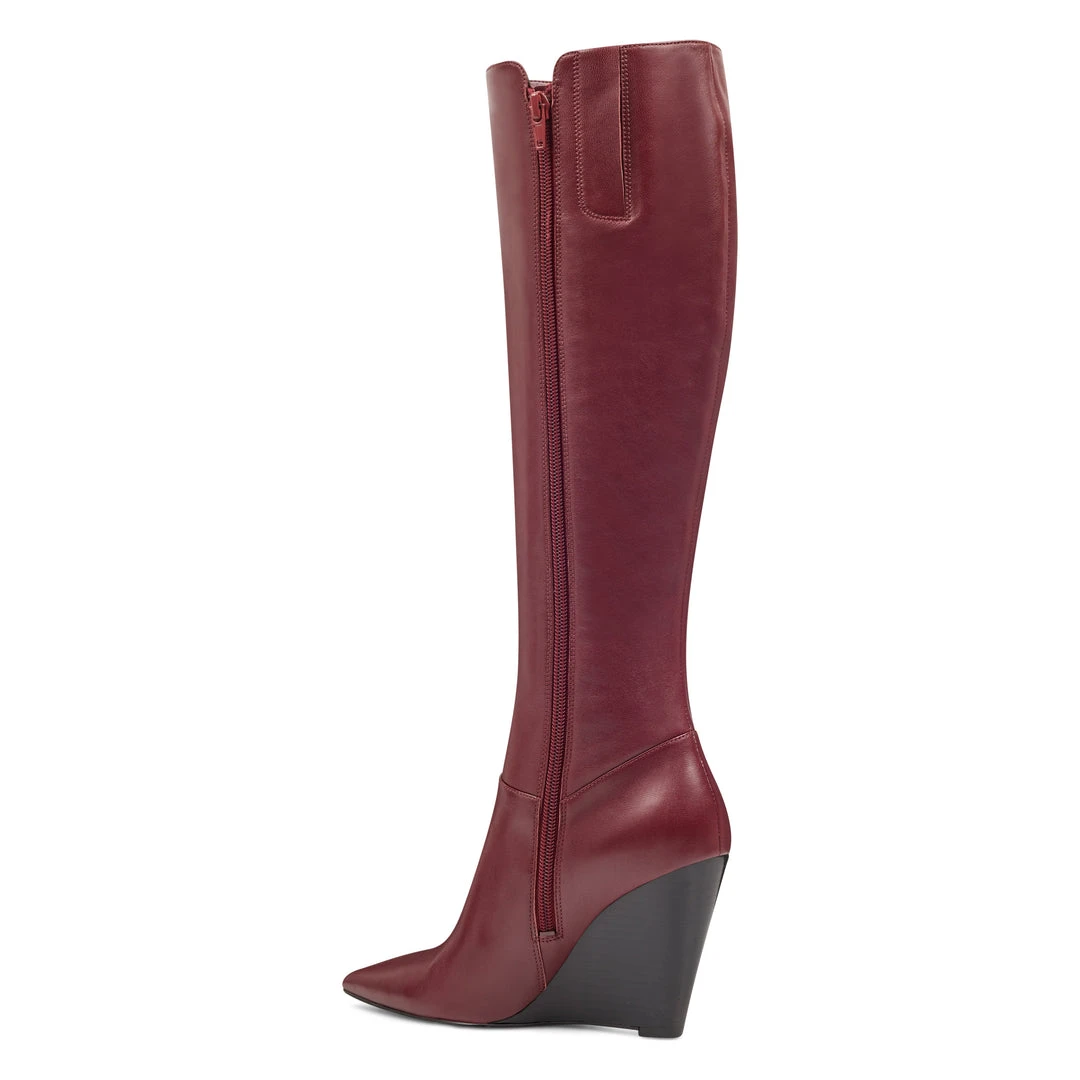Nine West Boots & Booties Varin Wedge Boots 5 Nine West Boots & Booties Varin Wedge Boots
