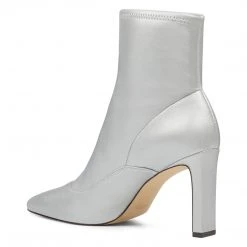 Nine West Jesson Stretch Booties Metallic Mindset