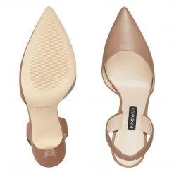 Nine West Meredith Pointy Toe Slingbacks Heels 7 Nine West Meredith Pointy Toe Slingbacks Heels