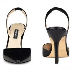 Nine West Heels Meredith Pointy Toe Slingbacks