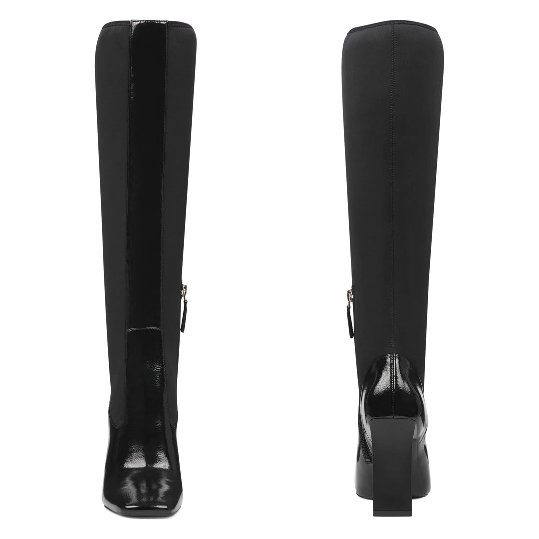 Nine West Quincy Square Toe Boots Boots & Booties 7 Nine West Quincy Square Toe Boots Boots & Booties