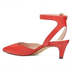 Nine West Quinteena Ankle Strap Pumps 4 Nine West Quinteena Ankle Strap Pumps