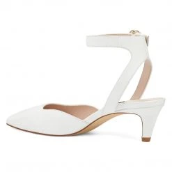 Nine West Heels Quinteena Ankle Strap Pumps