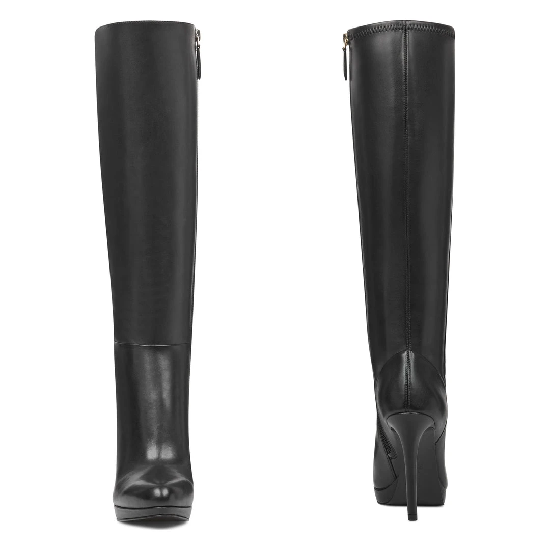 Nine West Quizme Platform Boots High Impact Platforms 7 Nine West Quizme Platform Boots High Impact Platforms