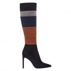 Nine West Toprank Colorblock Boots Boots & Booties