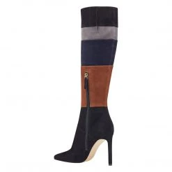 Nine West Toprank Colorblock Boots Boots & Booties