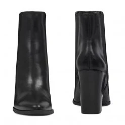 Nine West Watchme Block Heeled Booties 6 Nine West Watchme Block Heeled Booties
