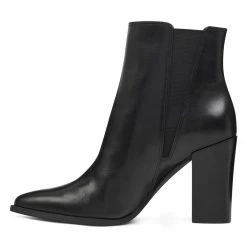 Nine West Watchme Block Heeled Booties 5 Nine West Watchme Block Heeled Booties