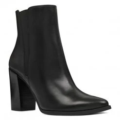 Nine West Watchme Block Heeled Booties