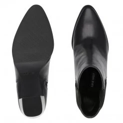 Nine West Watchme Block Heeled Booties 7 Nine West Watchme Block Heeled Booties