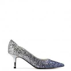 Nine West Abaline Pointy Toe Pumps Metallic Mindset