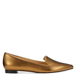 Nine West Metallic Mindset Abay Smoking Flats