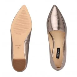Nine West Abay Smoking Flats Metallic Mindset