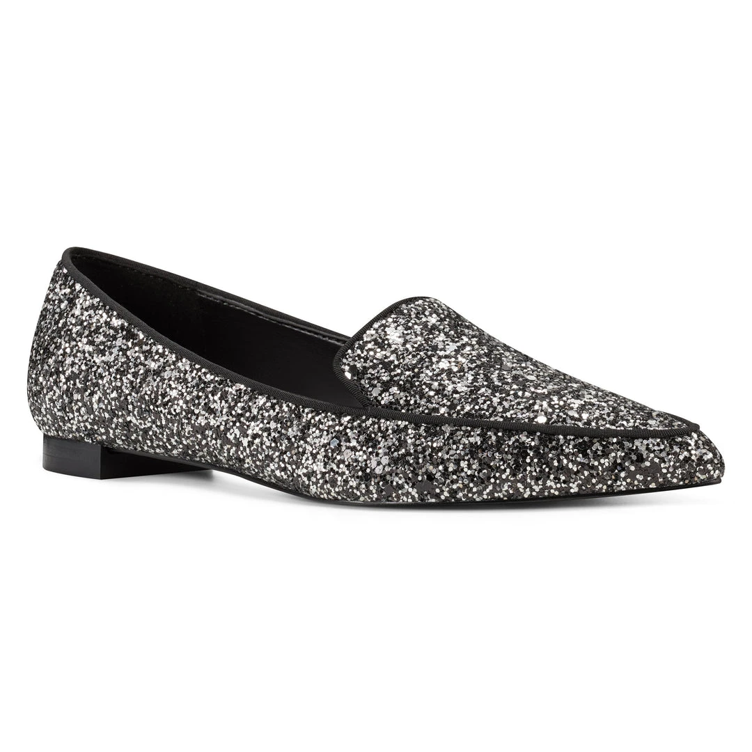 Nine West Abay Smoking Flats Metallic Mindset 4 Nine West Abay Smoking Flats Metallic Mindset