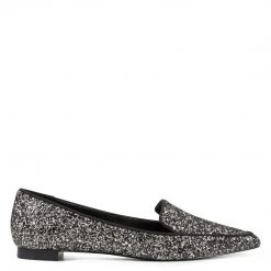Nine West Abay Smoking Flats Metallic Mindset