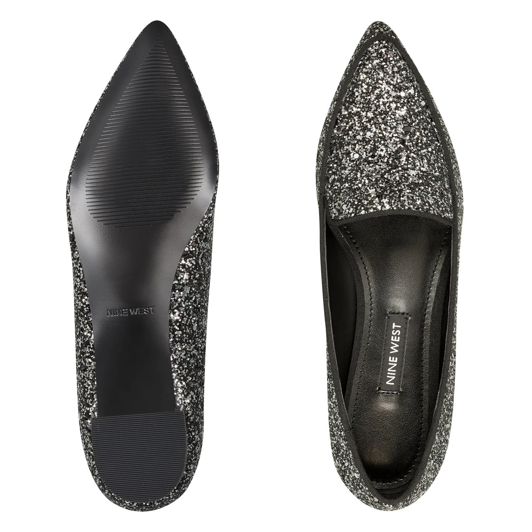 Nine West Abay Smoking Flats Metallic Mindset 8 Nine West Abay Smoking Flats Metallic Mindset