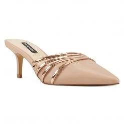 Nine West Abbe Dress Mules Heels 9 Nine West Abbe Dress Mules Heels