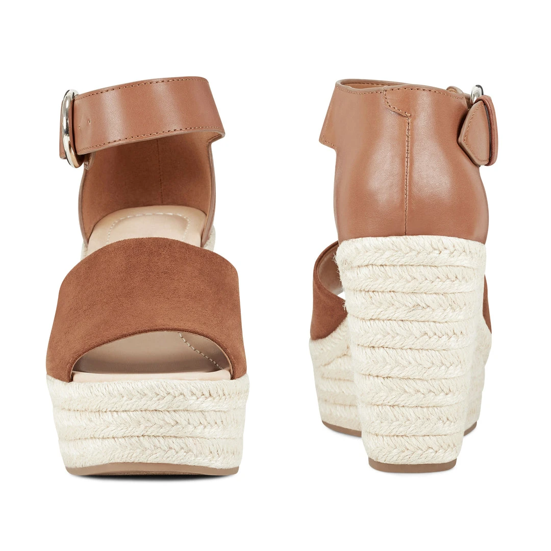 Nine West Weave Got You Adell Espadrille Wedge Sandals 7 Nine West Weave Got You Adell Espadrille Wedge Sandals