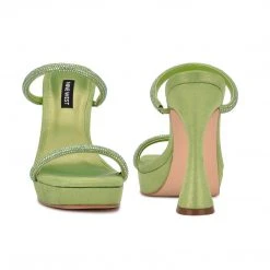 Nine West Adine Platform Sandals New