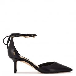 Nine West Lace It Up Adora Ankle Wrap Dress Pumps