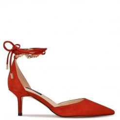 Nine West Adora Ankle Wrap Dress Pumps