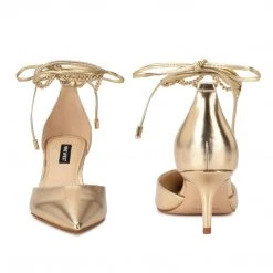 Nine West Adora Ankle Wrap Dress Pumps 10 Nine West Adora Ankle Wrap Dress Pumps