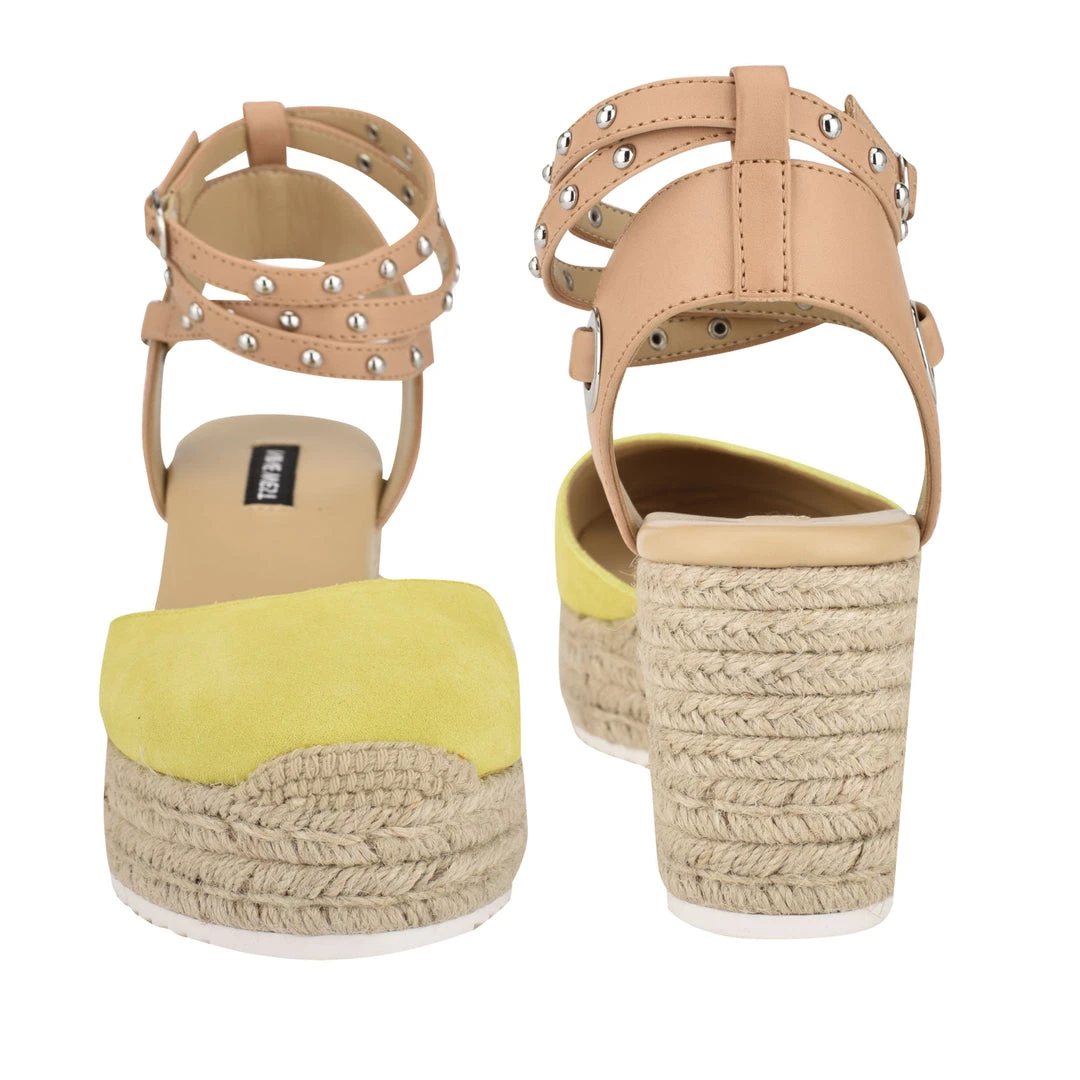 Nine West Weave Got You Adore Espadrille Wedge Sandals 6 Nine West Weave Got You Adore Espadrille Wedge Sandals