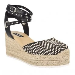 Nine West Adore Espadrille Wedge Sandals Weave Got You