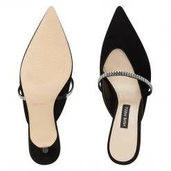 Nine West Heels Aenia Jewel Strap Mules