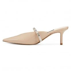 Nine West Heels Aenia Jewel Strap Mules