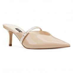 Nine West Heels Aenia Jewel Strap Mules