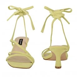 Nine West Agnes Ankle Wrap Heeled Sandal 10 Nine West Agnes Ankle Wrap Heeled Sandal