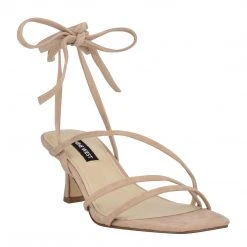 Nine West Agnes Ankle Wrap Heeled Sandal