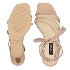 Nine West Agnes Ankle Wrap Heeled Sandal