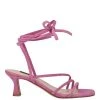 Nine West Agnes Ankle Wrap Heeled Sandal 2 Nine West Agnes Ankle Wrap Heeled Sandal
