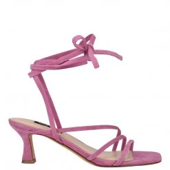 Nine West Agnes Ankle Wrap Heeled Sandal