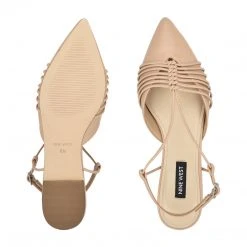Nine West Aida Slingback Pointy Toe Flats