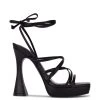 Nine West Ailey Ankle Wrap Platform Sandals 1 Nine West Ailey Ankle Wrap Platform Sandals