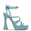 Nine West Ailey Ankle Wrap Platform Sandals Lace It Up 2 Nine West Ailey Ankle Wrap Platform Sandals Lace It Up