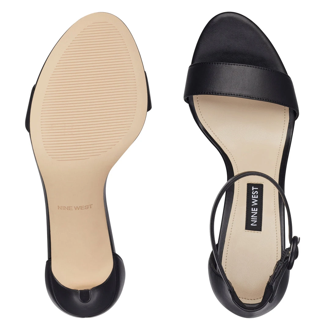 Nine West Aission Ankle Strap Sandals Heels 8 Nine West Aission Ankle Strap Sandals Heels