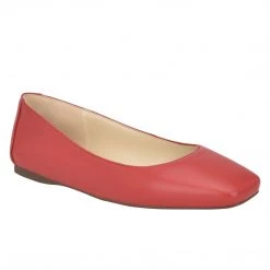 Nine West Alena Square-Toe Flats Color Pop